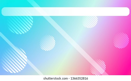Modern Screen Gradient Design with Line, Circle. For Your Graphic Design, Banner Or Poster. Vector Illustration