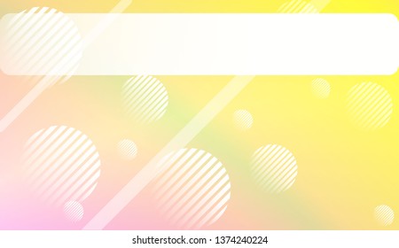 Modern Screen Gradient Design with Line, Circle. For Your Graphic Design, Banner Or Poster. Vector Illustration
