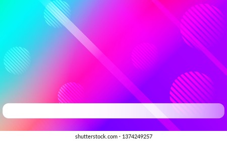 Modern Screen Gradient Design with Line, Circle. For Your Graphic Design, Banner Or Poster. Vector Illustration