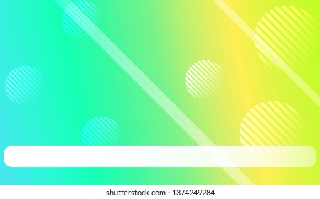Modern Screen Gradient Design with Line, Circle. For Your Graphic Design, Banner Or Poster. Vector Illustration