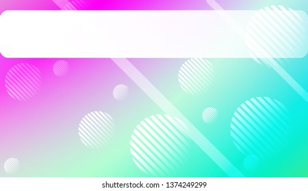 Modern Screen Gradient Design with Line, Circle. For Your Graphic Design, Banner Or Poster. Vector Illustration