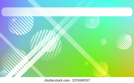 Modern Screen Gradient Design with Line, Circle. For Your Graphic Design, Banner Or Poster. Vector Illustration