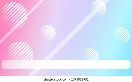 Modern Screen Gradient Design with Line, Circle. For Your Graphic Design, Banner Or Poster. Vector Illustration