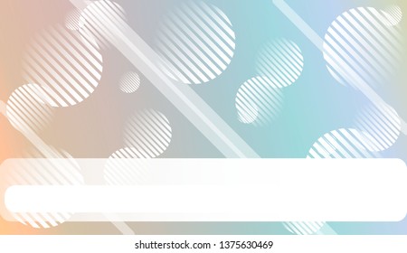 Modern Screen Gradient Design with Line, Circle. For Greeting Card, Flyer, Poster, Brochure, Banner Calendar. Vector Illustration