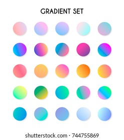 Modern screen vector background design for mobile app. Soft color gradients. Creative Gradient set for greeting card, flyer, invitation, poster, brochure, banner calendar