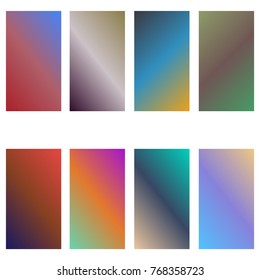 Modern screen vector background design. Soft color gradients.