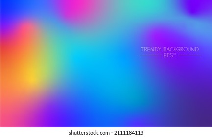 Modern screen vector design for app  Trendy soft color abstract freeform gradients 