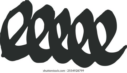 Modern Scribble Line Graphics for Designers