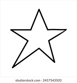 Modern scrible abstract line vector element