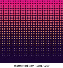 Modern seamless abstract background in halftone style.