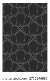 Modelo geométrico abstracto inconsútil moderno con Formas minimalistas.
