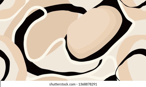 Diseño contemporáneo de estilo moderno y sin fisuras. Plantilla de diseño de moda.
