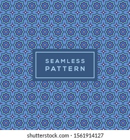 Modern Seamless Color Geometric Pattern with lines