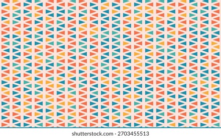 moderne nahtlose bunte Geometrie Dreieck Muster