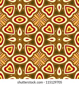 modern seamless floral pattern as a background/Seamless pattern can be used for wallpaper, pattern fills, web page background,surface textures. Gorgeous seamless wave background