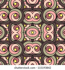 modern seamless floral pattern as a background/Seamless pattern can be used for wallpaper, pattern fills, web page background,surface textures. Gorgeous seamless wave background