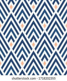 Modern Seamless Geometric Abstract Background Suitable for Wallpapers, Fabric and Website Backgrounds. Seamless pattern with stripes. Graphic modern pattern. Vector illustration