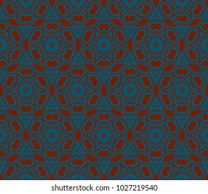 Modern seamless geometric ornament. luxury background. Vector illustration