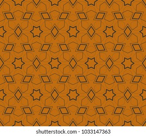 Modern seamless geometric ornament. luxury background. Vector illustration