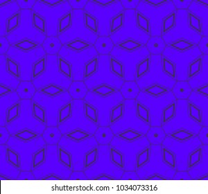 Modern seamless geometric ornament. luxury background. Vector illustration