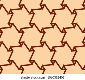 Modern seamless geometric ornament. luxury background.Vector illustration