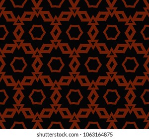 Modern seamless geometric ornament. luxury background.Vector illustration