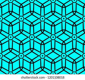 Modern seamless geometric ornament. luxury background.Vector illustration