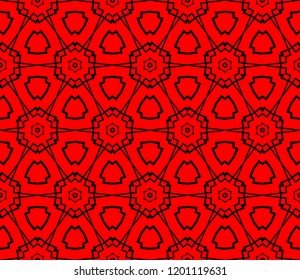 Modern seamless geometric ornament. luxury background.Vector illustration