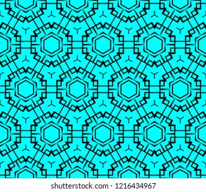 Modern seamless geometric ornament. luxury background.Vector illustration