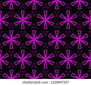Modern seamless geometric ornament. luxury background.Vector illustration