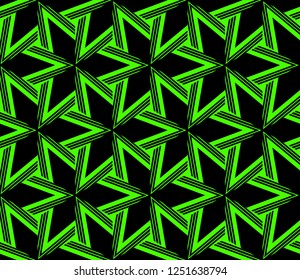 Modern seamless geometric ornament. luxury background.Vector illustration