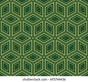 Modern seamless geometric ornament. luxury background. Vector illustration