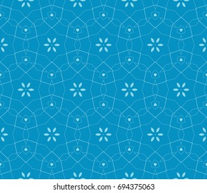 Modern seamless geometric ornament. luxury background. Vector illustration