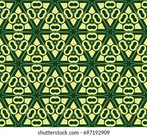 Modern seamless geometric ornament. luxury background. Vector illustration