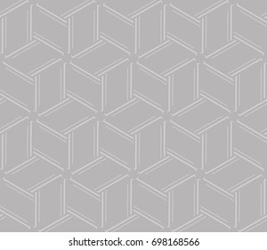 Modern seamless geometric ornament. luxury background. Vector illustration