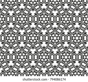 Modern seamless geometric ornament. luxury background. Vector illustration