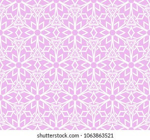 Modern seamless geometric ornament. Vector illustration. Line art design. For print, wallpaper, color backgorund.