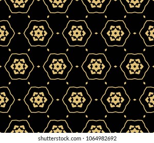 Modern seamless geometric ornament. Vector illustration. Line art design. For print, wallpaper, color backgorund.