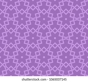 Modern seamless geometric ornament. Vector illustration. Line art design. For print, wallpaper, backgorund.