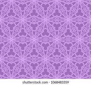 Modern seamless geometric ornament. Vector illustration. Line art design. For print, wallpaper, backgorund.