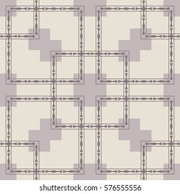 Modern seamless geometric pattern style background.