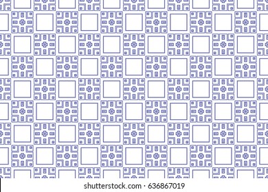 Modern seamless geometry pattern. Ornamental design. Vector illustration. For i printing, web and textile design, wrapping