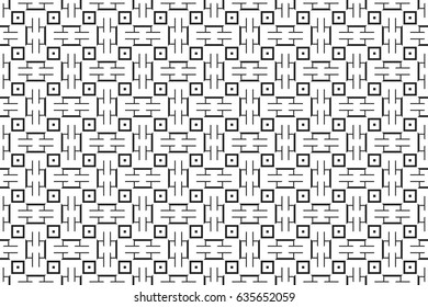 Modern seamless geometry pattern. Vector illustration. For the interior design, printing, web and textile design.