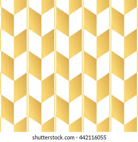 Modern seamless golden wallpaper pattern. 