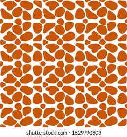 Modern seamless hand drawn geometric memphis patterns. Vector design.