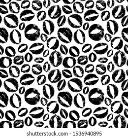 Modern seamless hand drawn geometric memphis patterns. Vector design.