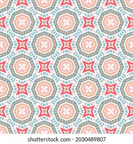 Modern seamless ornament. Abstract pattern shape design ready for print