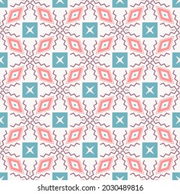 Modern seamless ornament. Abstract pattern shape design ready for print