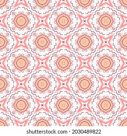 Modern seamless ornament. Abstract pattern shape design ready for print