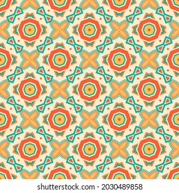 Modern seamless ornament. Abstract pattern shape design ready for print